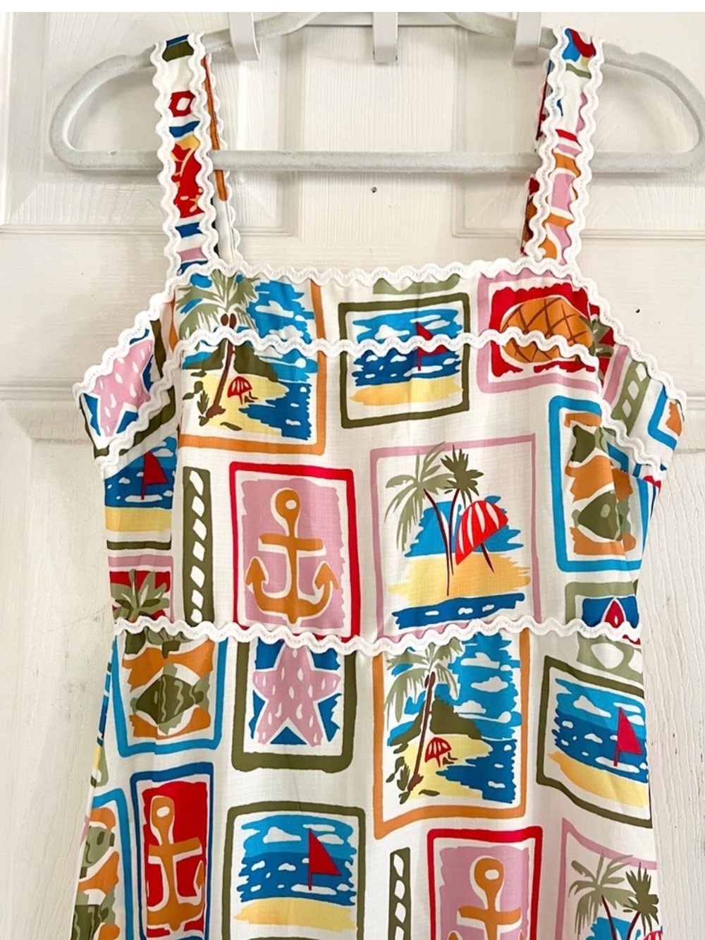 Commense Graffiti Print Sleeveless Long Dress - Picture 4 of 12